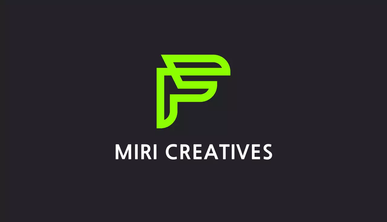 Neon Modern Business Card