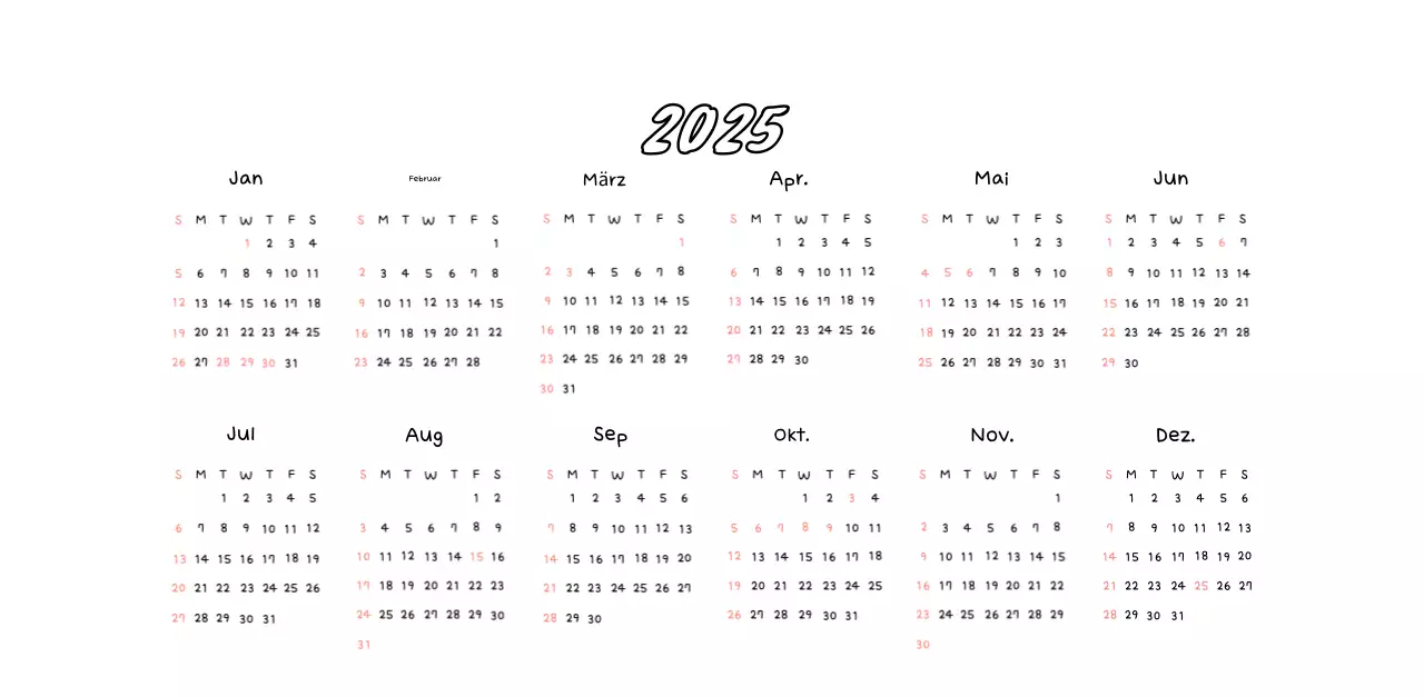 Feiern Sie das neue Jahr in Weiß