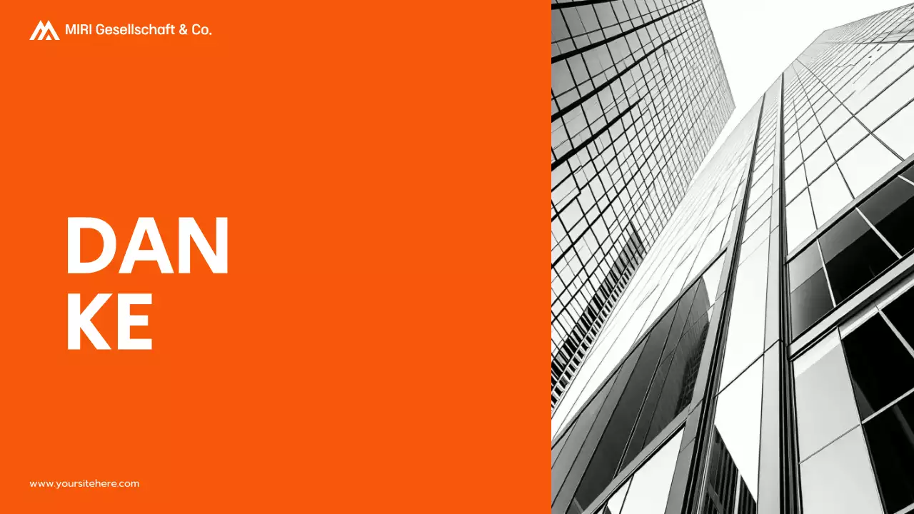 orange modern projektvorschlag präsentation