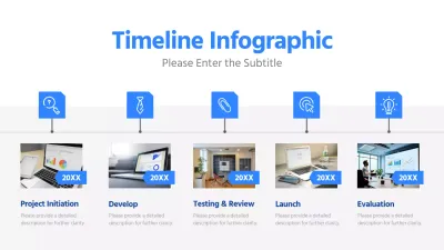 Blue Modern Project Plan Infographic