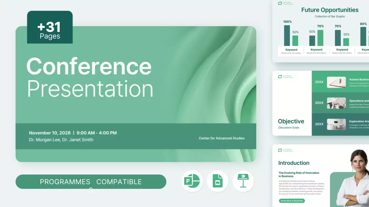 conception de conférences modernes et écologiques