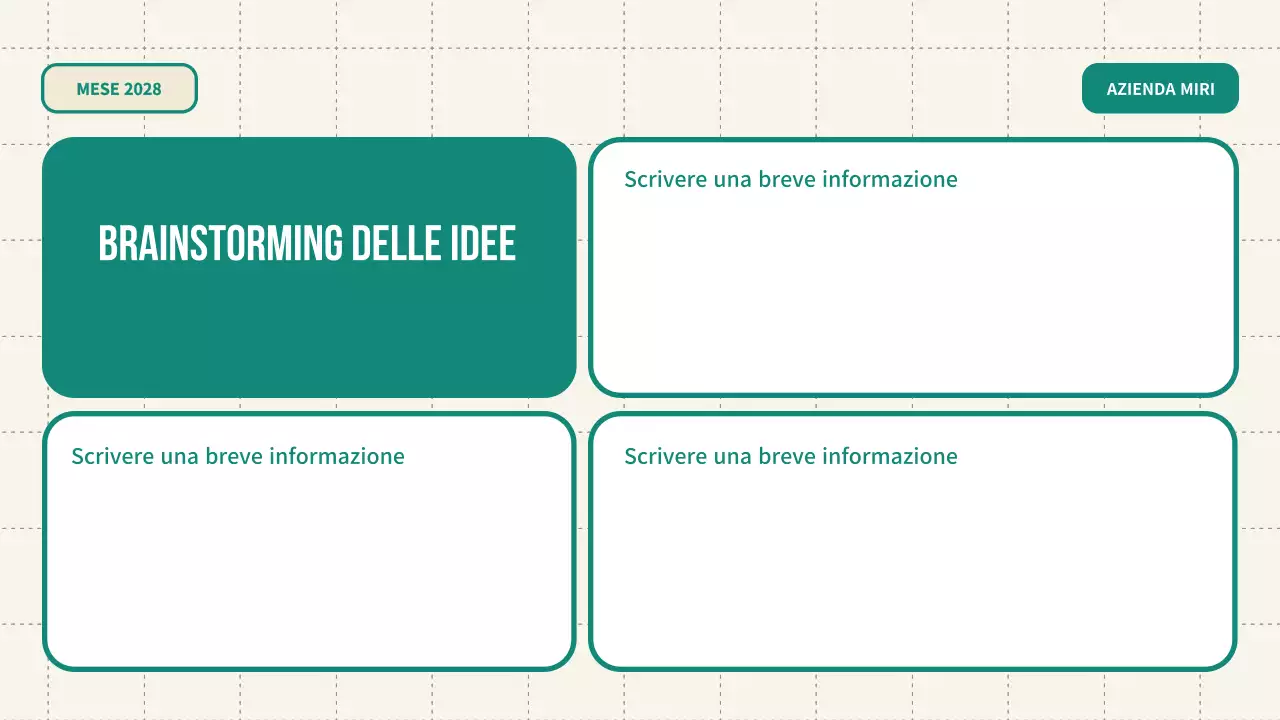 Guida al brainstorming verde e moderno