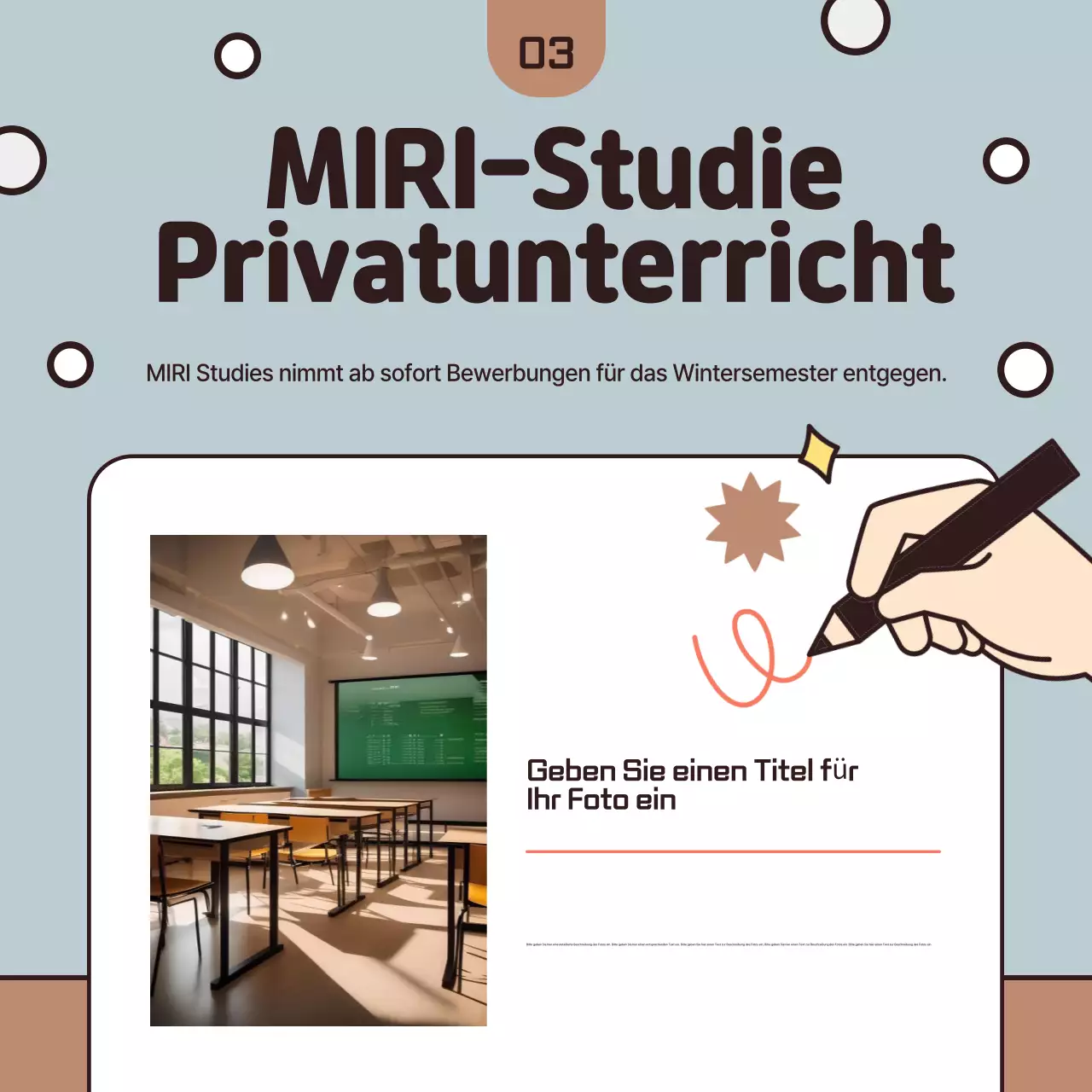 Rekrutierung von hellblauen Praktikanten