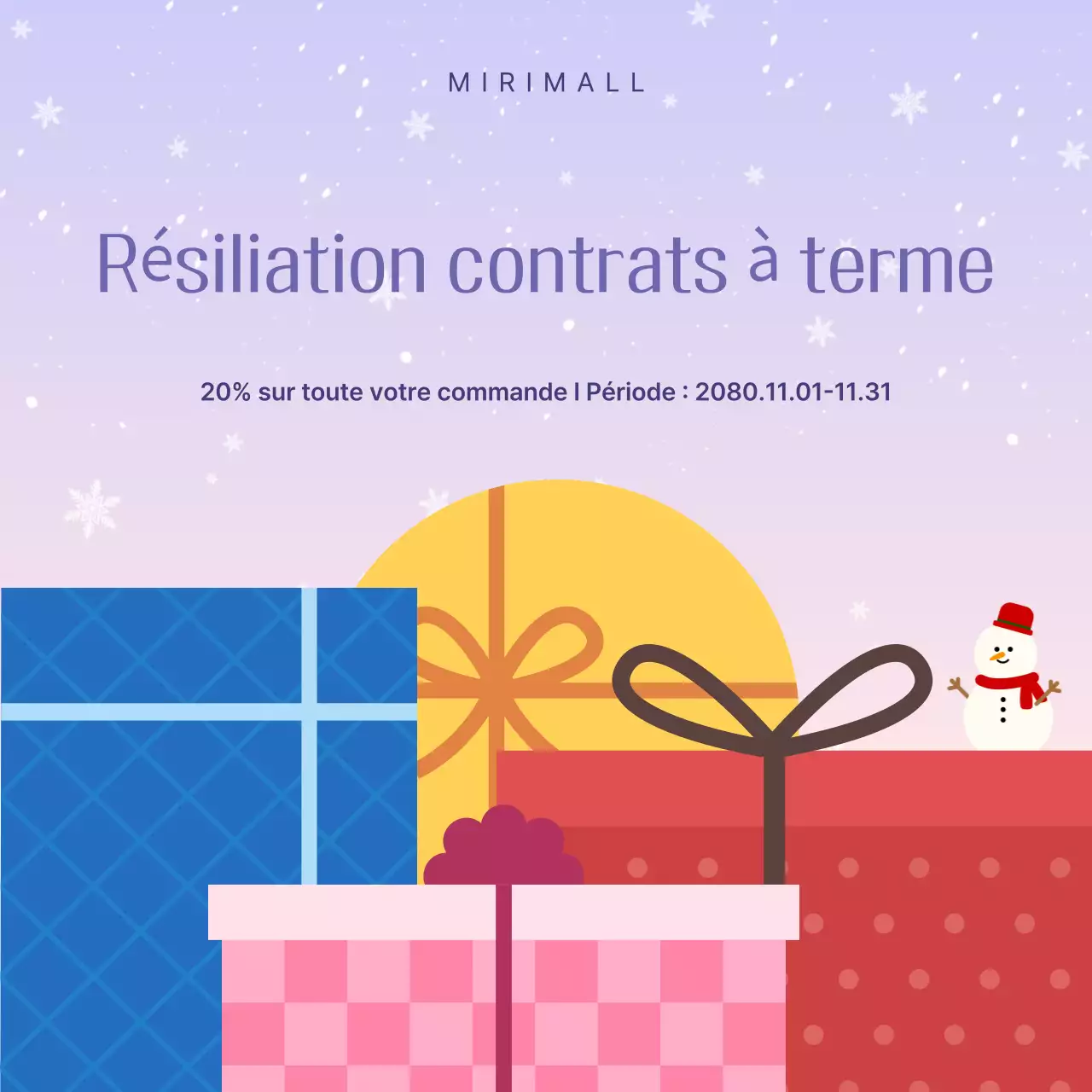 Vente Mauve et Joyeuse