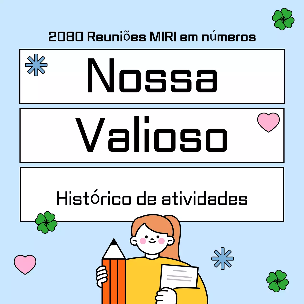 Agenda de registo azul clara e gira
