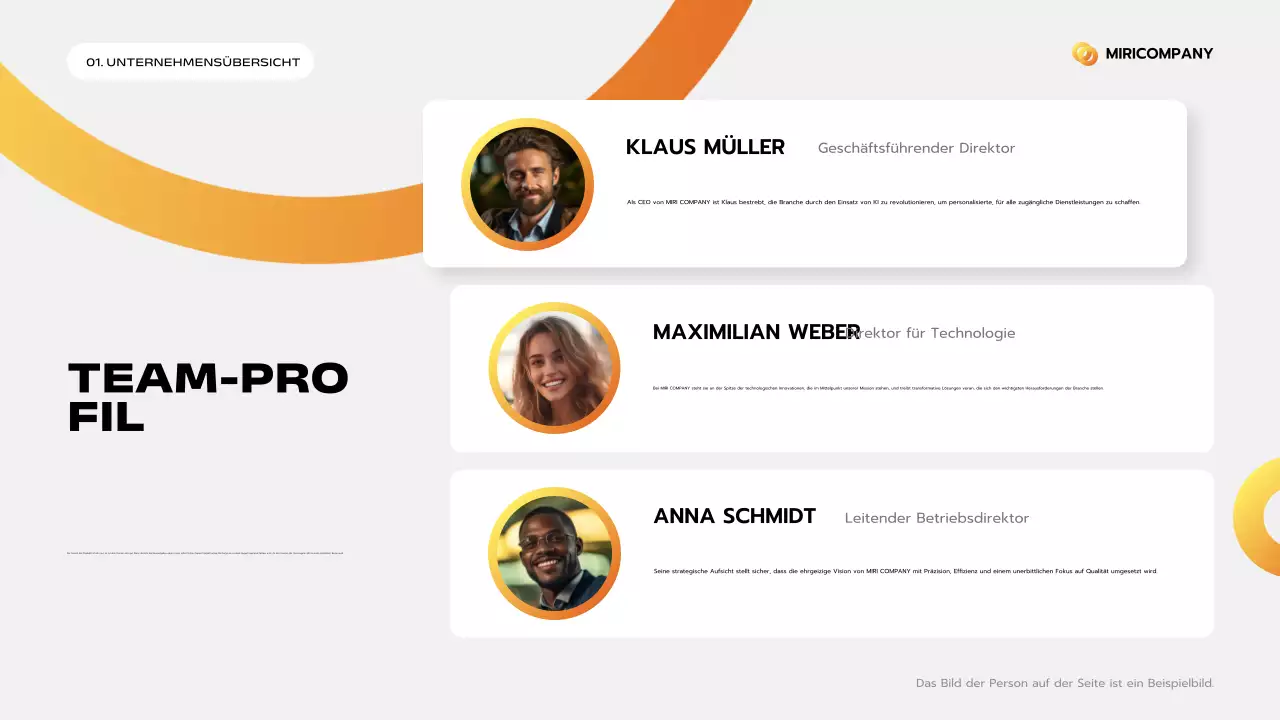 orange modernes Geschäftsfeld