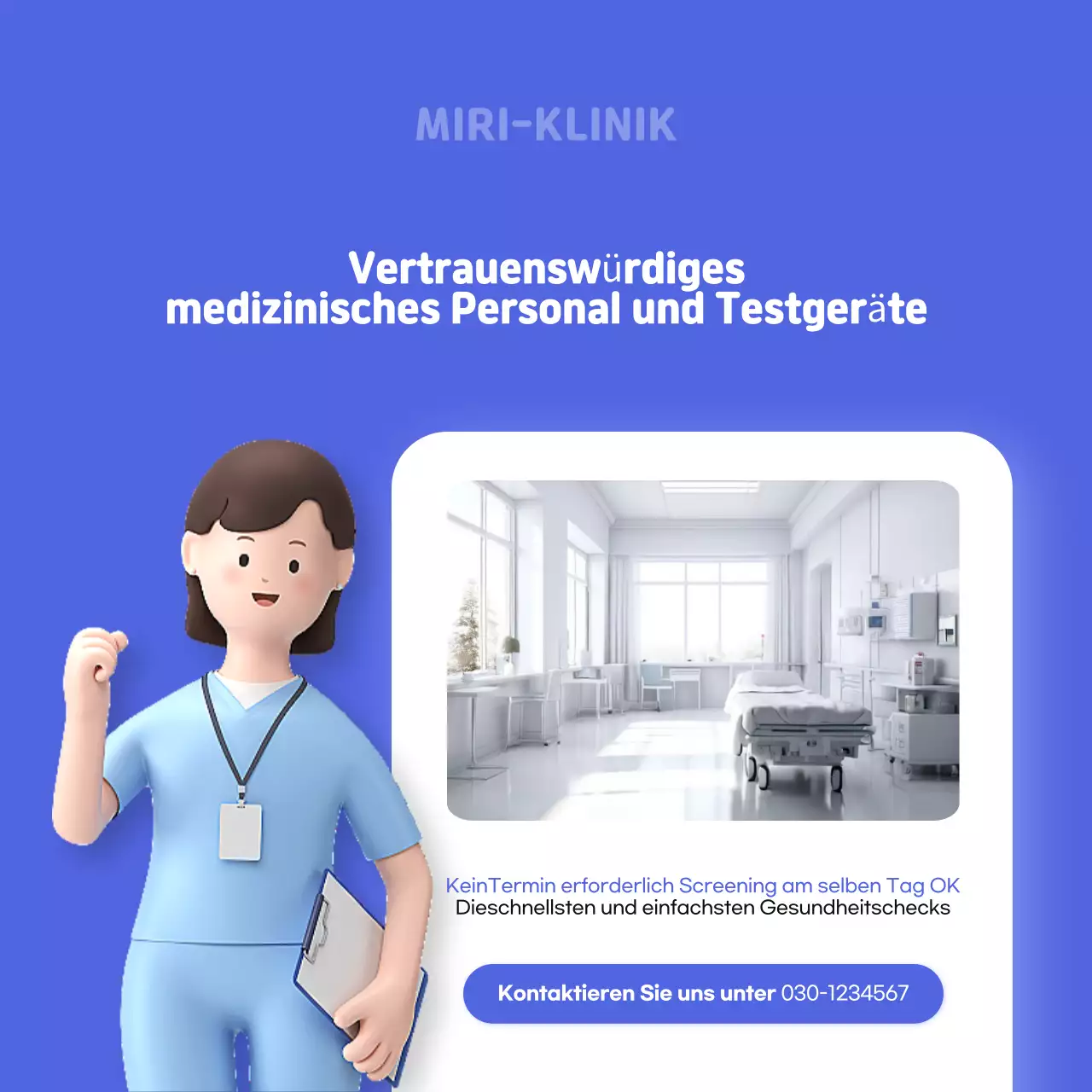 Blue Modern Recruitment Screening Guide