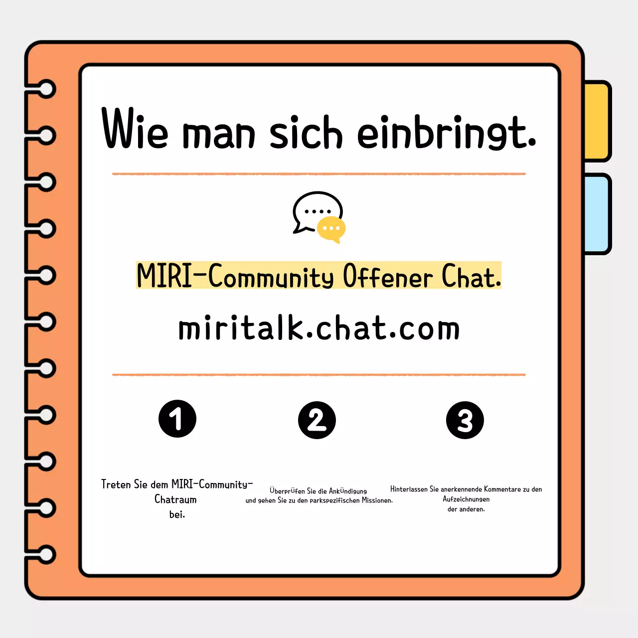 Orange Simple Diary Tagebuch