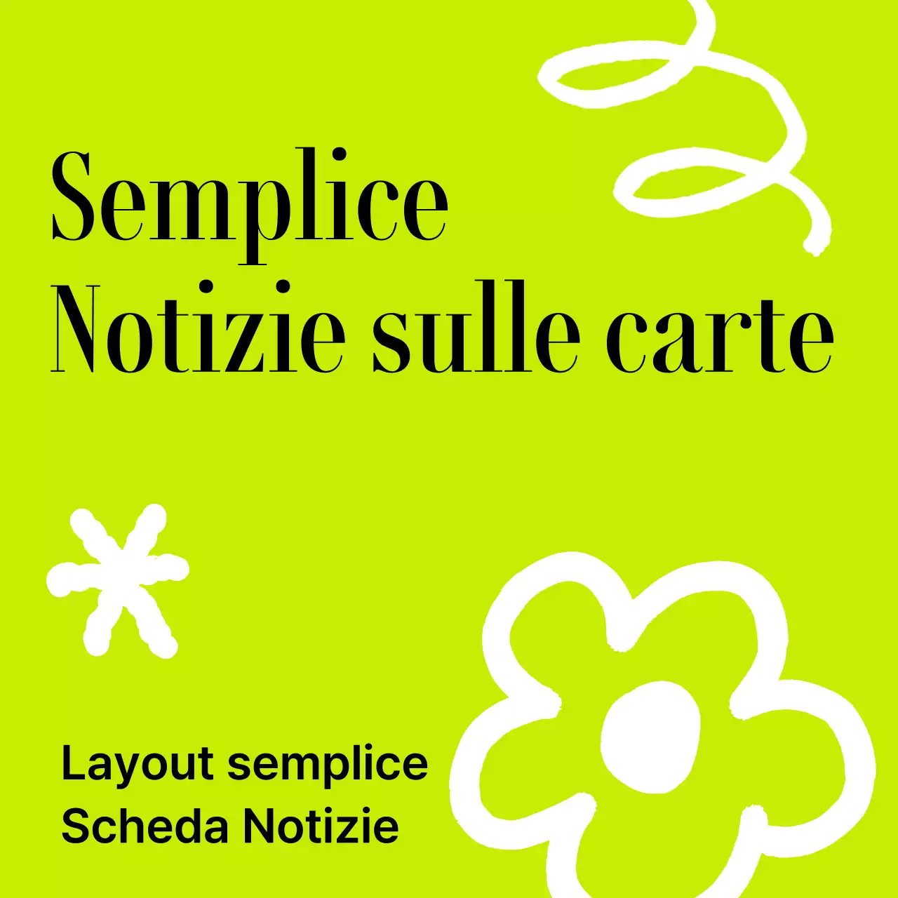 Promuovete le vostre semplici notizie annuali