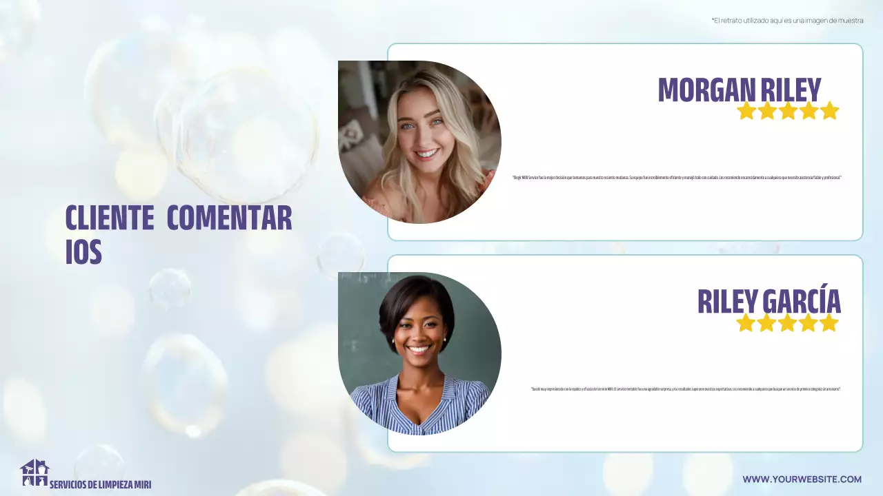 ligera presentación de limpieza moderna