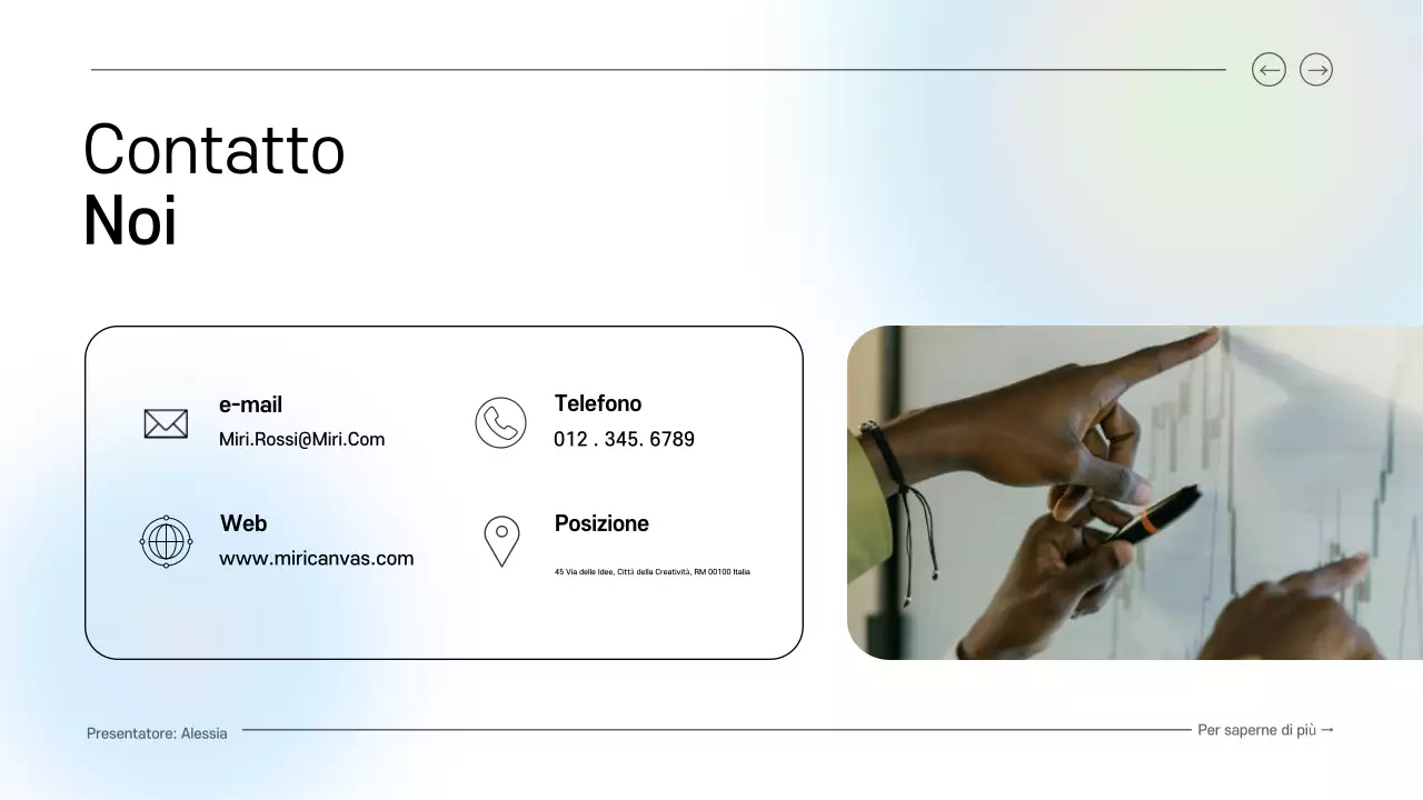 guida al brainstorming digitale pulito blu e verde