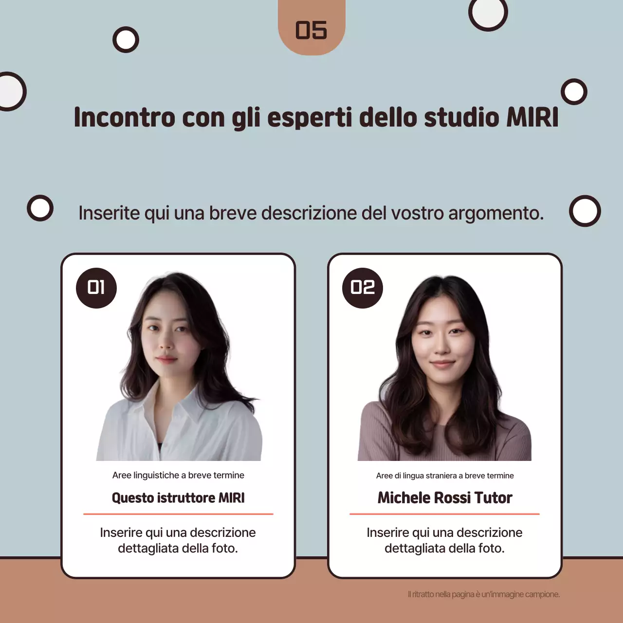 Reclutamento di tirocinanti azzurri