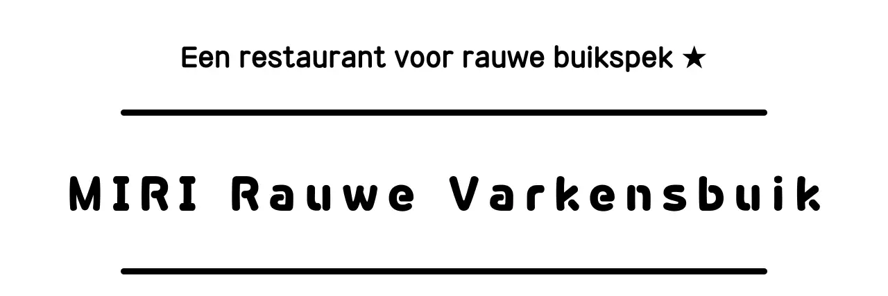 Zwart standaard restaurant advertentie