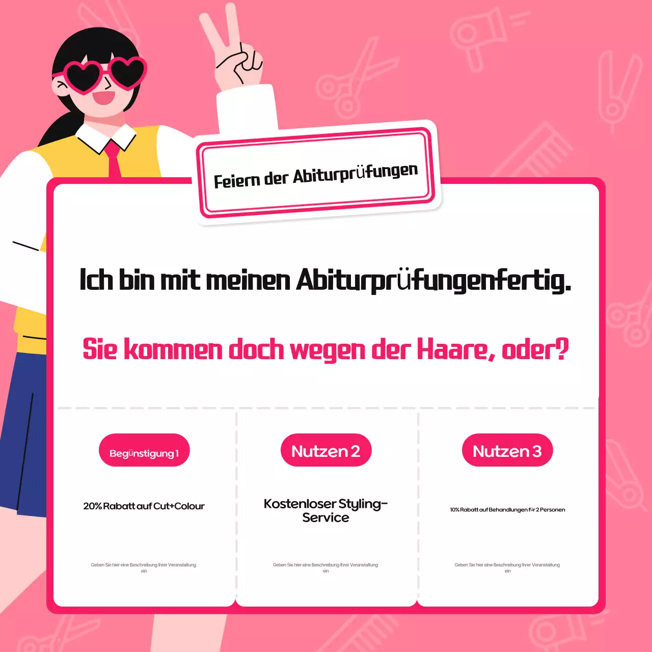 Zusammenfassung Ankündigung studentischer Veranstaltungen