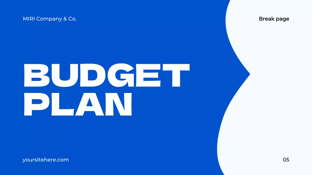 Presentasi Proyek Modern Biru