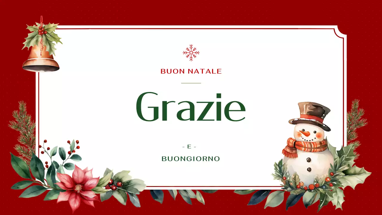 Lussuoso planner con sfondo natalizio in rosso