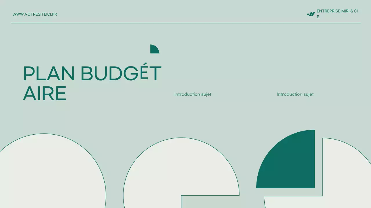 document de proposition de projet moderne mint