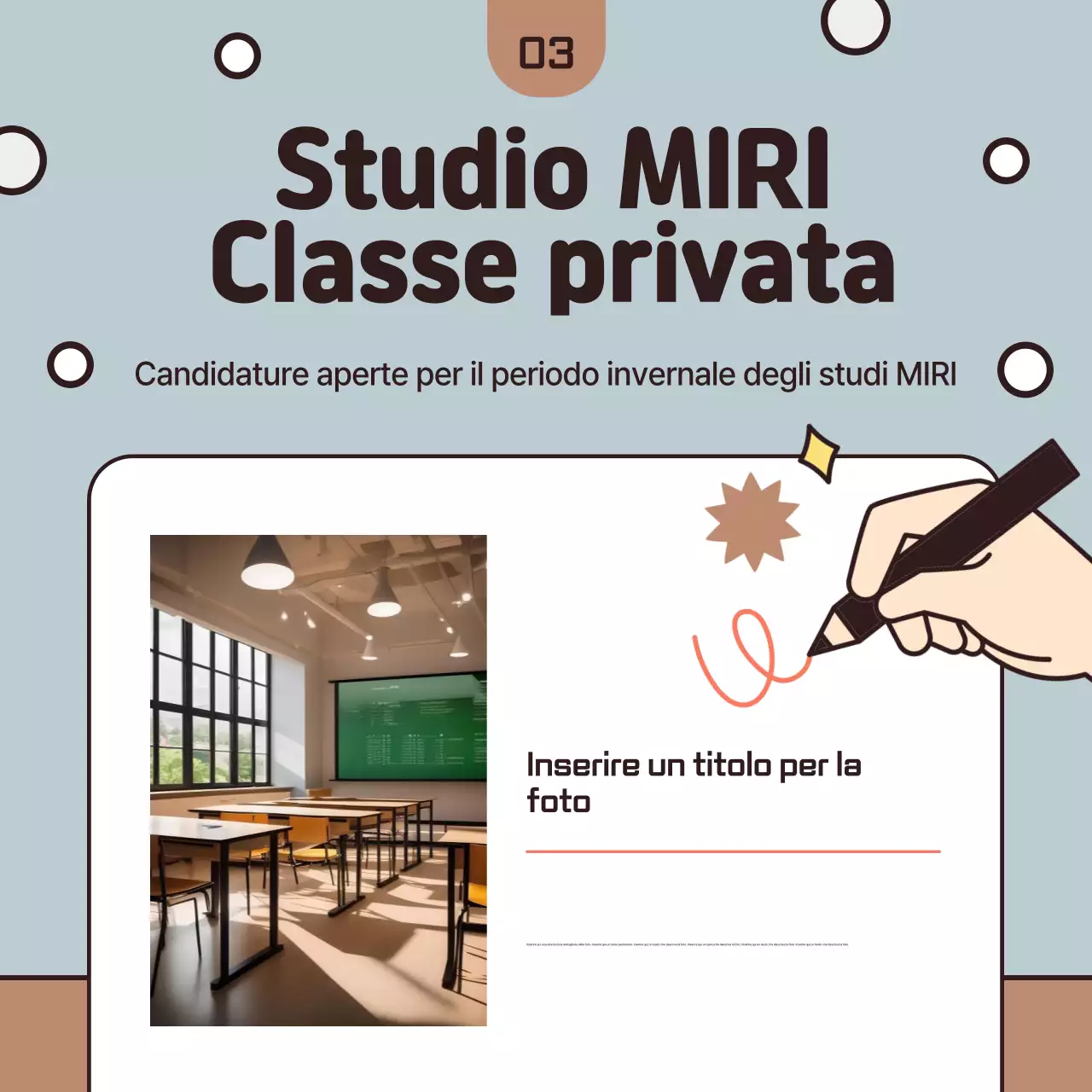 Reclutamento di tirocinanti azzurri