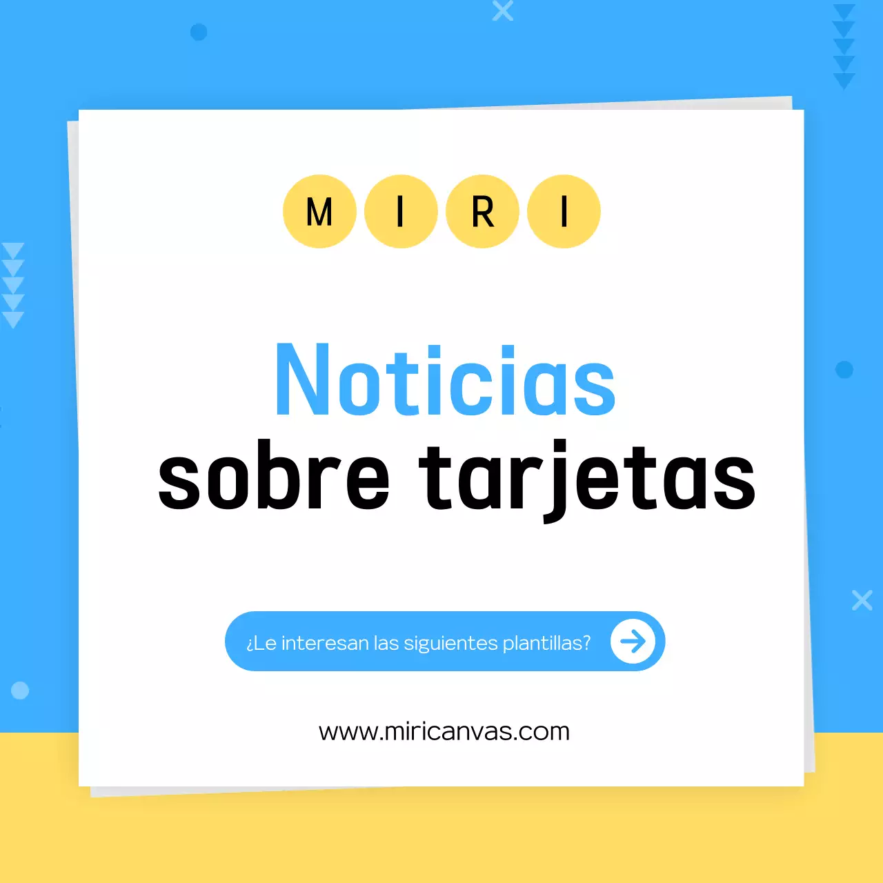 Un sencillo boletín empresarial en azul claro y blanco