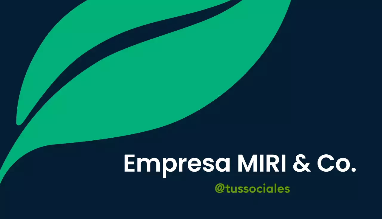 tarjeta verde de consultor moderno