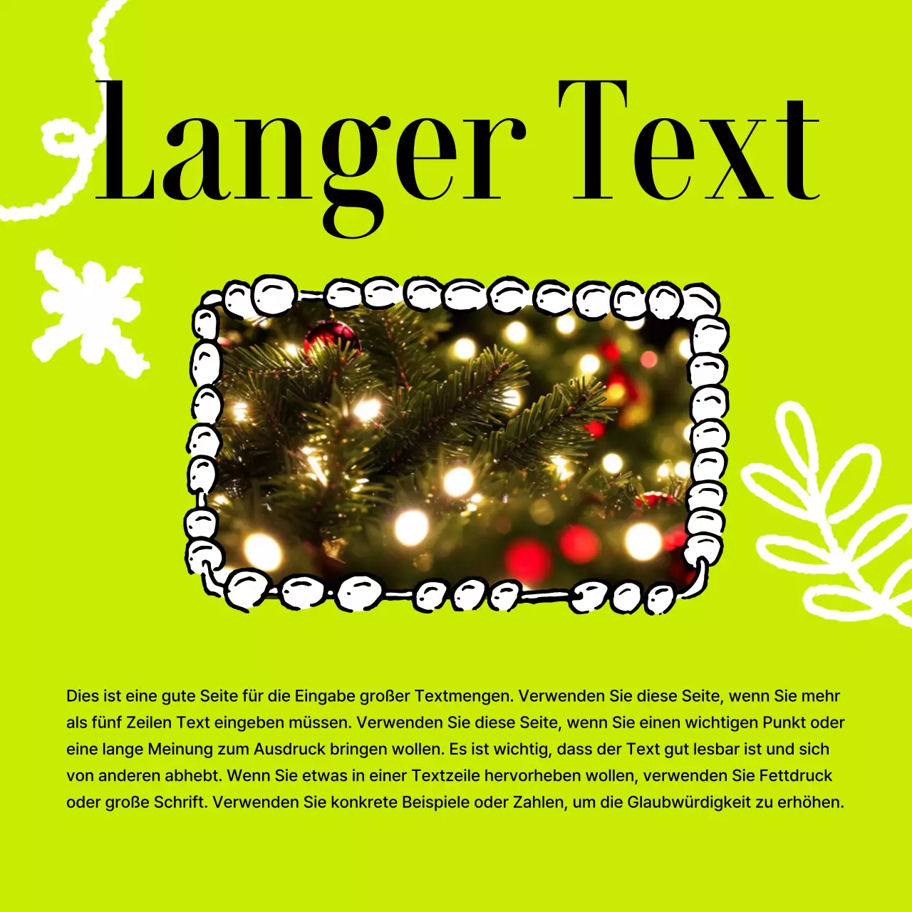 Bewerben Sie Ihre jährlichen einfachen Nachrichten