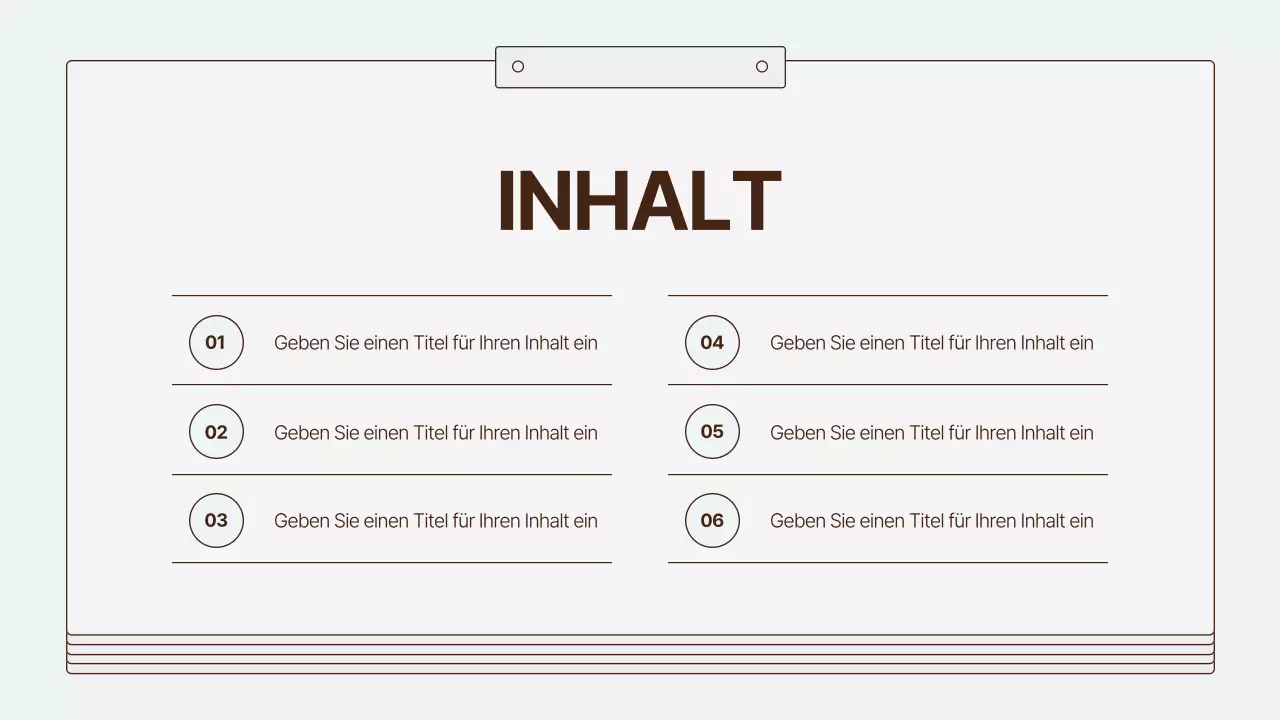 Ein sauberer, hellblauer Bericht zur sozialen Verantwortung von Unternehmen
