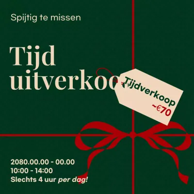 Groene Vintage Uitverkoop