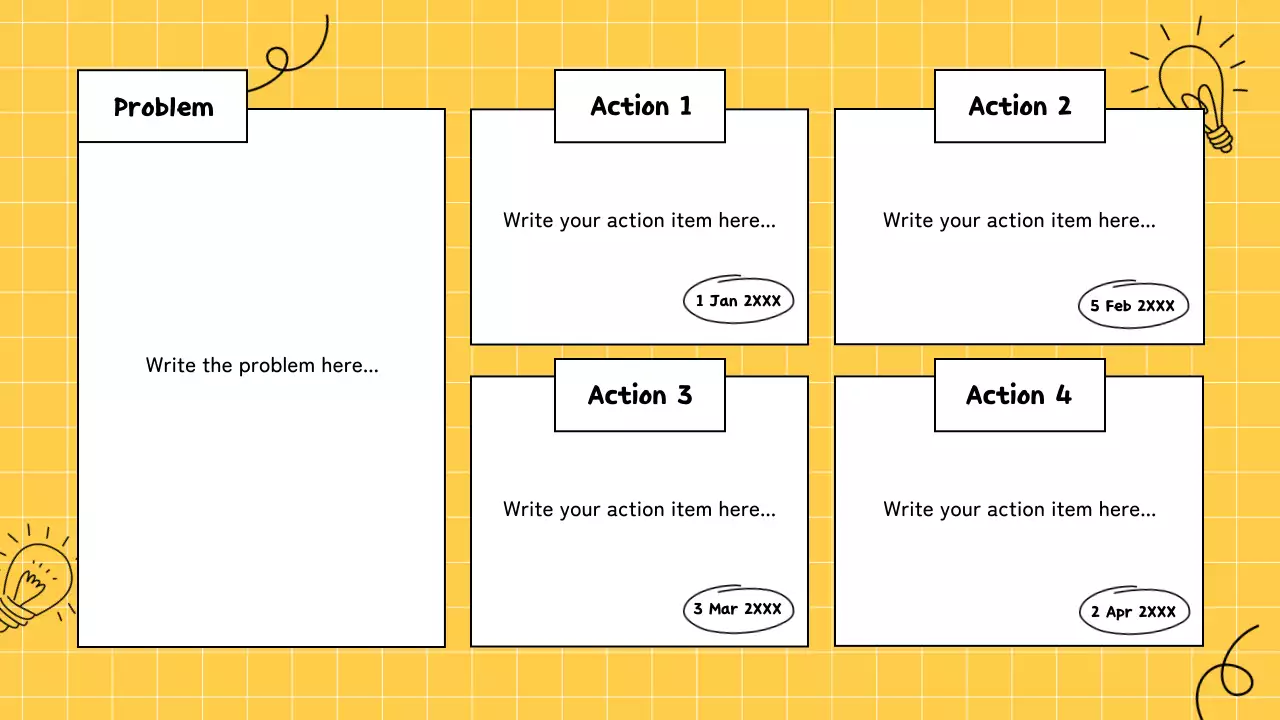 Yellow Modern Brainstorming Guide Presentation