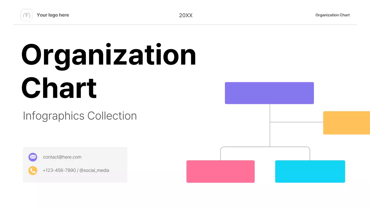 Colorful Minimal Organization Presentation