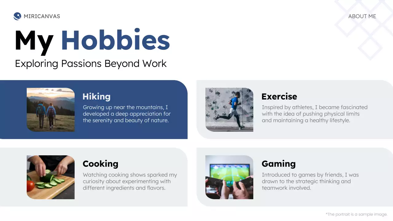 Blue Modern Personal Presentation