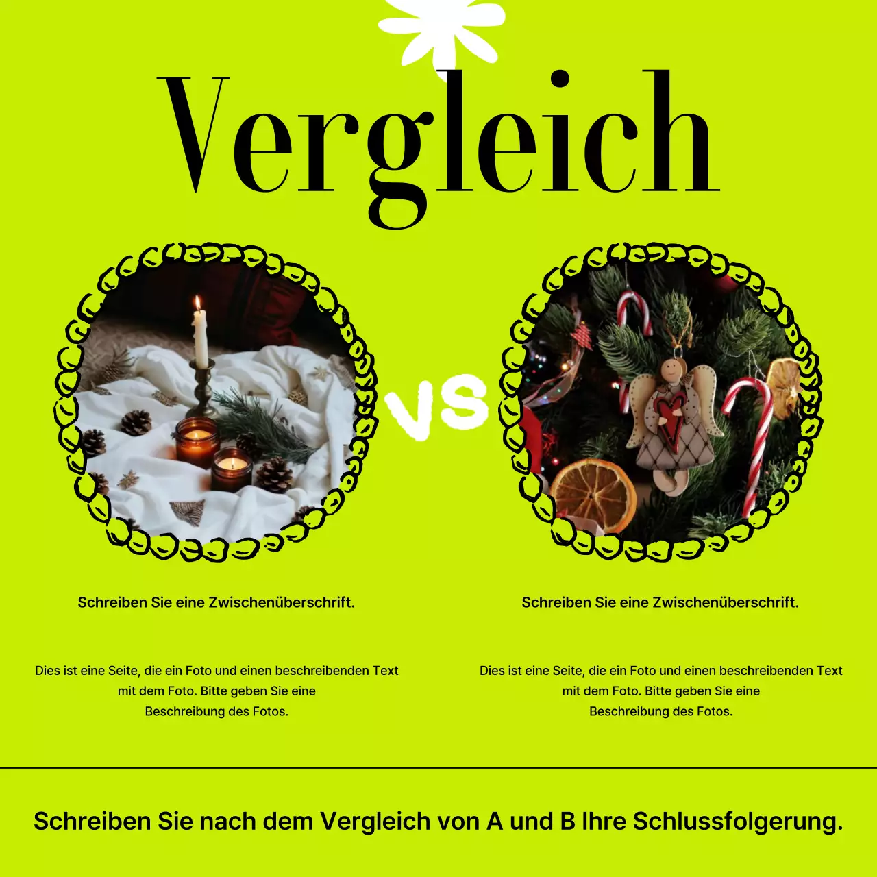 Bewerben Sie Ihre jährlichen einfachen Nachrichten