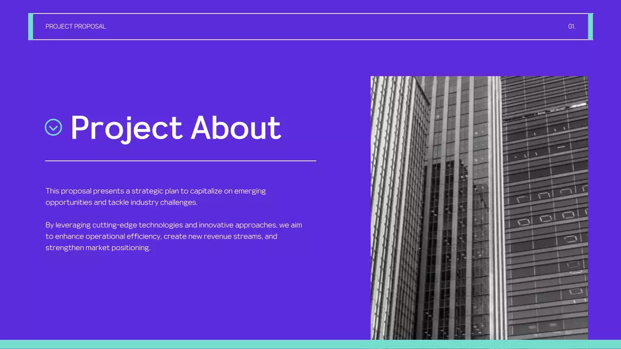 Purple Modern Project Proposal Presentation