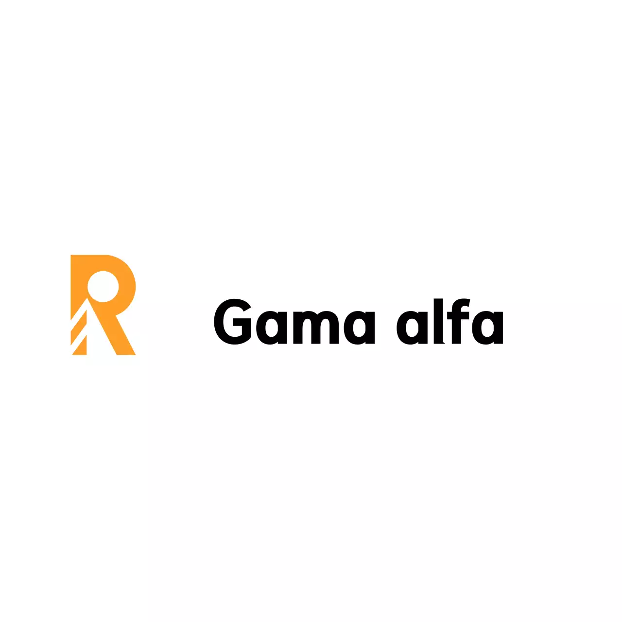 cartão de visita moderno cor de laranja