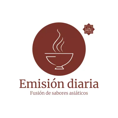 logo marrón minimal food