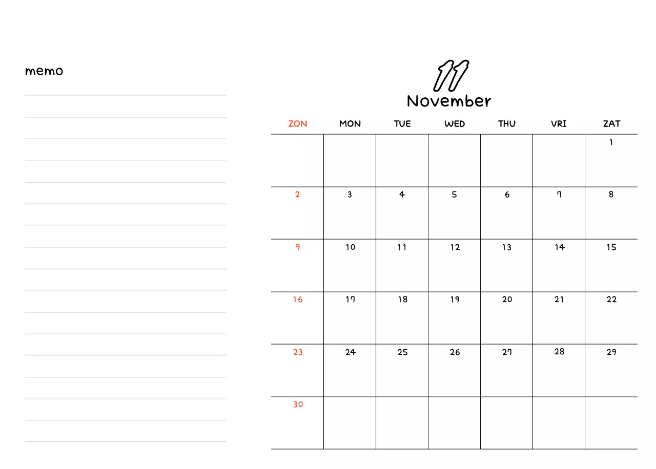 Witte en mooie nieuwjaarsagenda