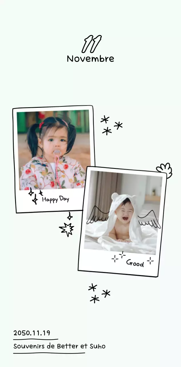 Des vœux blancs et chaleureux pour la nouvelle année