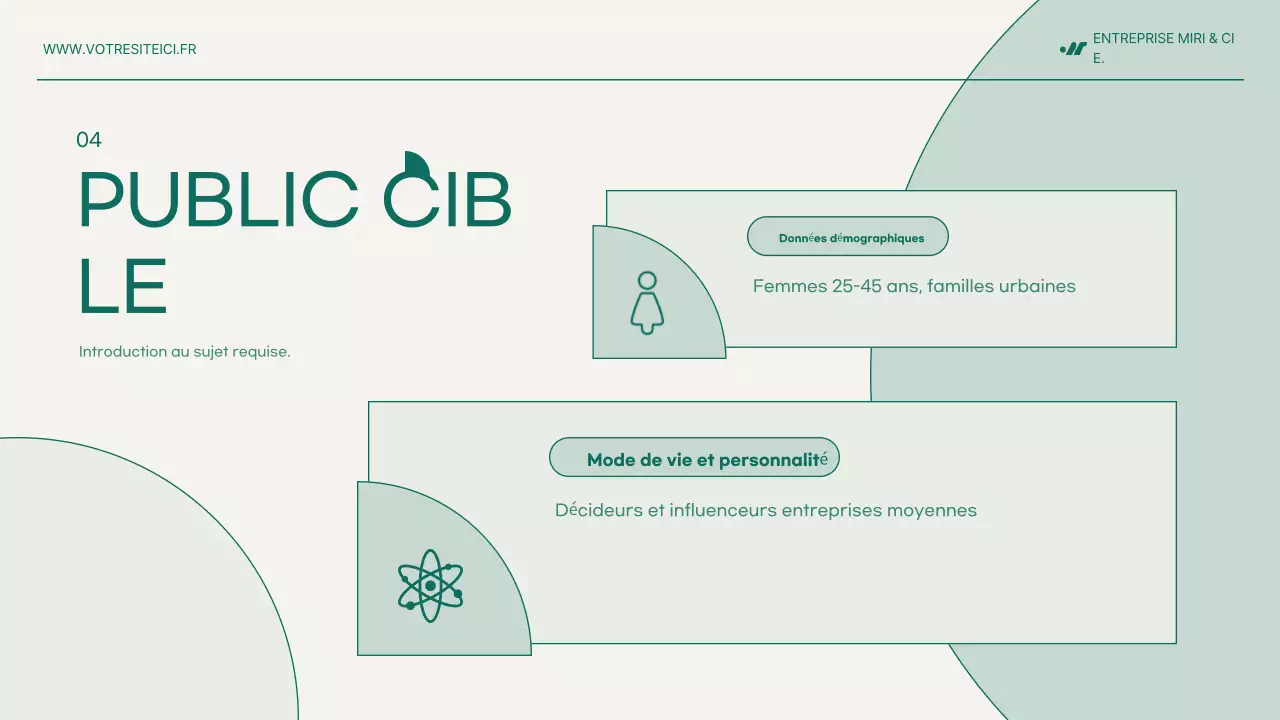 document de proposition de projet moderne mint