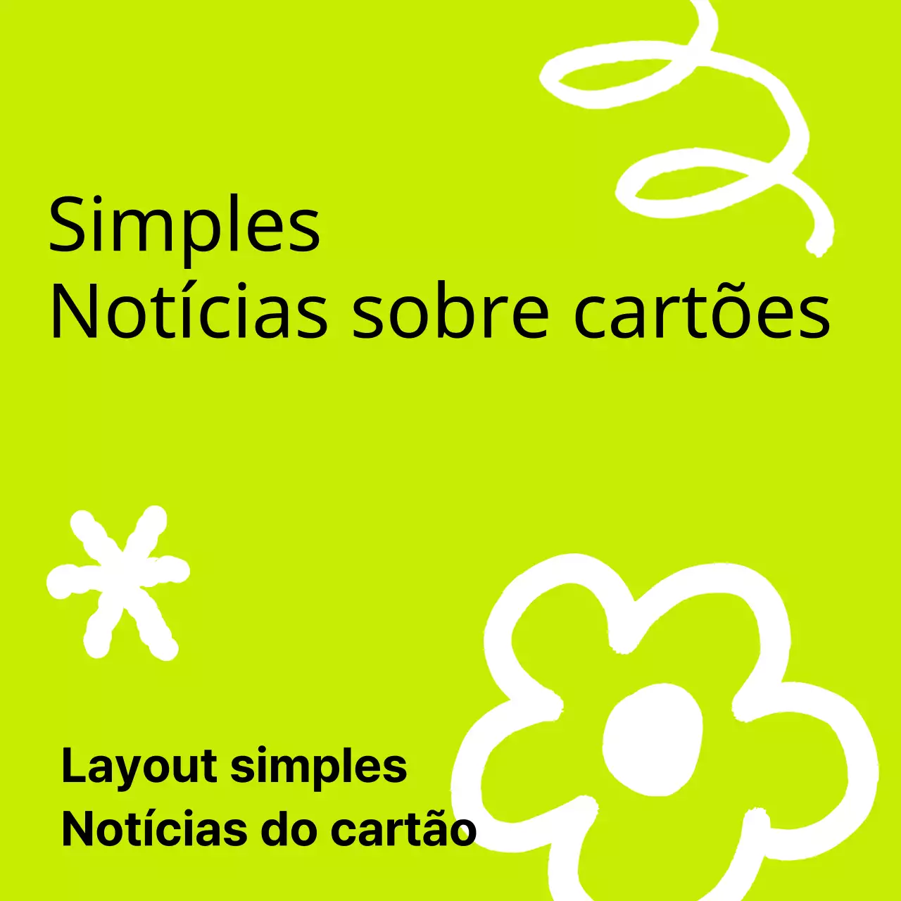 Promover as suas notícias anuais simples