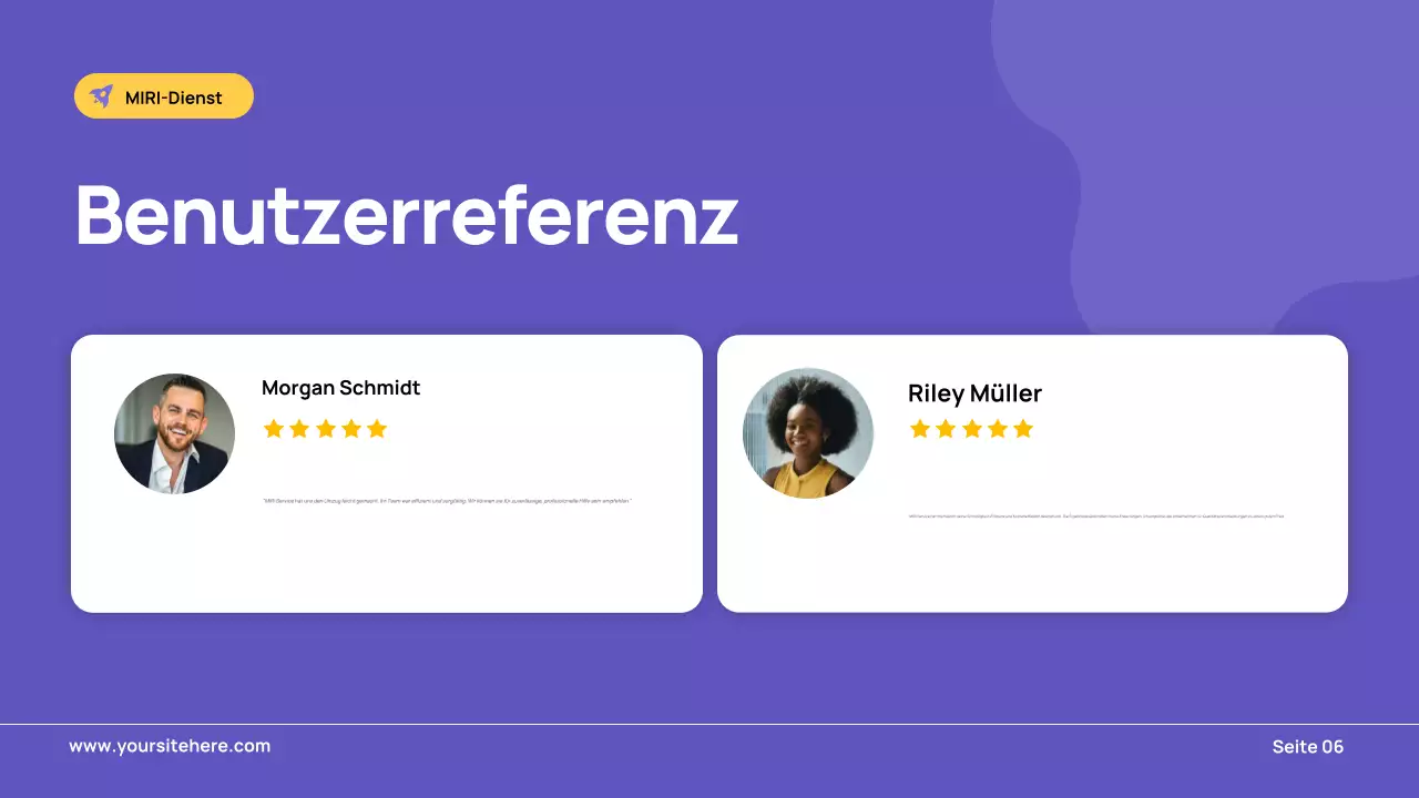 lila moderne Verkehrsmittelwerbung