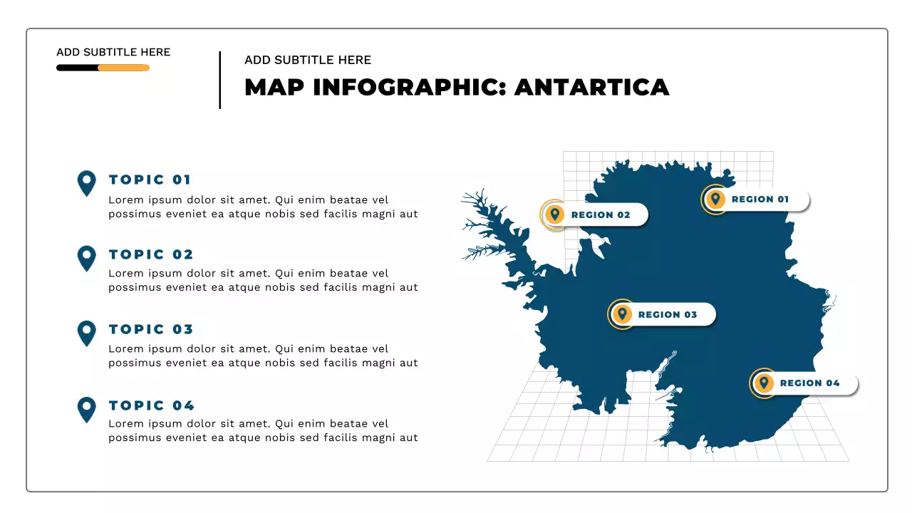 Blue Modern World Maps Guide Presentation