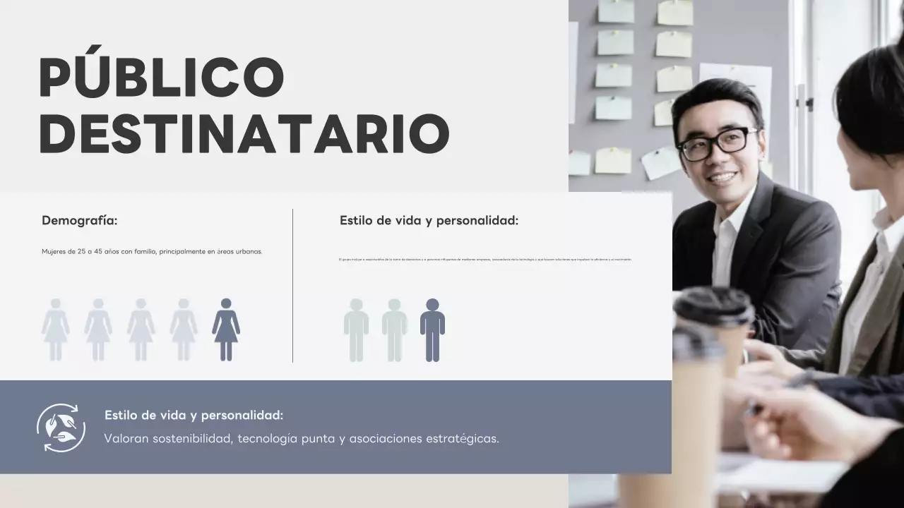 documento del plan de empresa grey modern