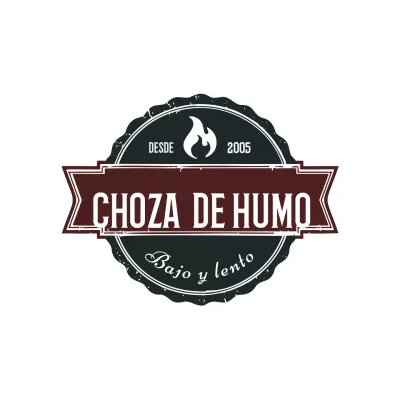 granate vintage smoke shack emblema logotipo