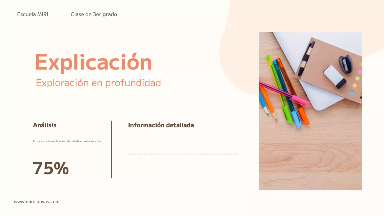 orange trendy education class