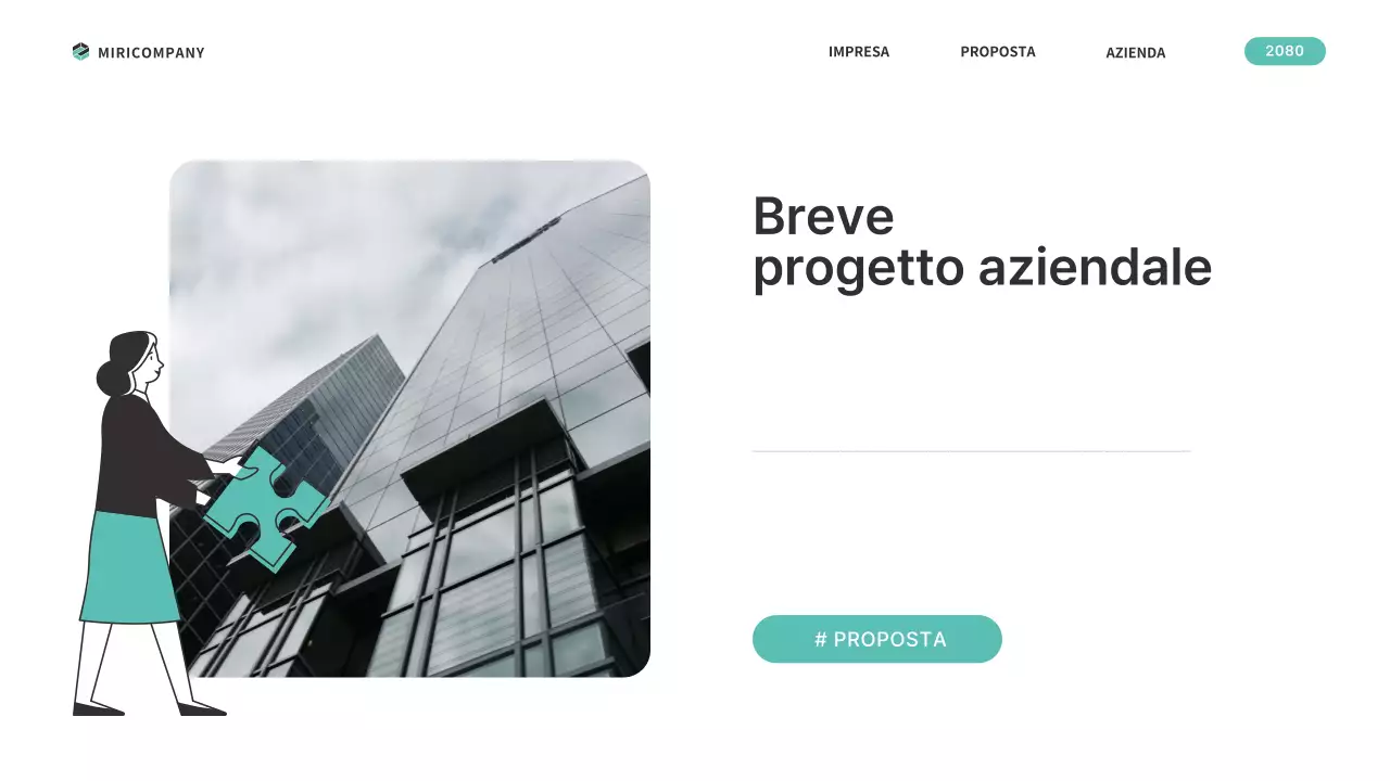 Un business plan semplice e color menta