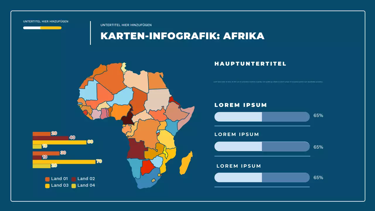 blaue moderne Welt infografischer Leitfaden