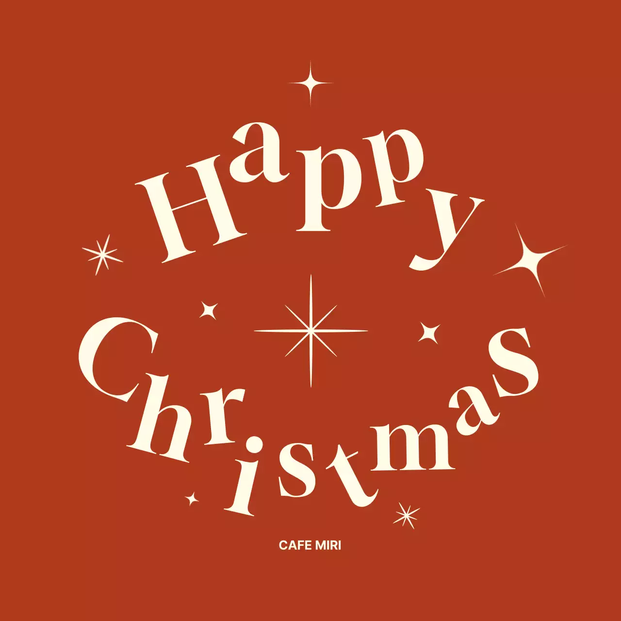 빨강 빈티지 크리스마스 스티커