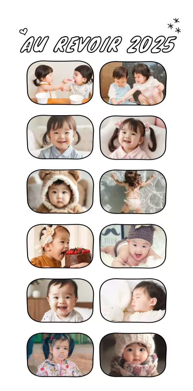 Des vœux blancs et chaleureux pour la nouvelle année