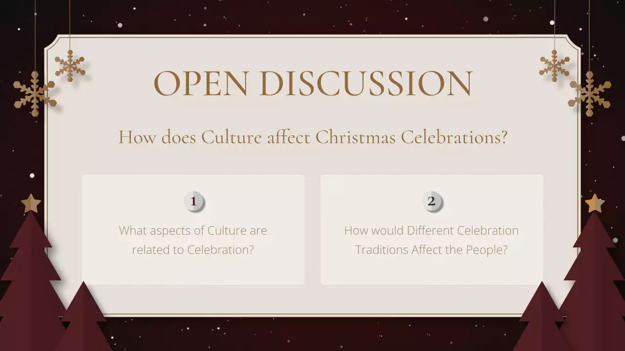 Beige Elegant Christmas Guide Presentation