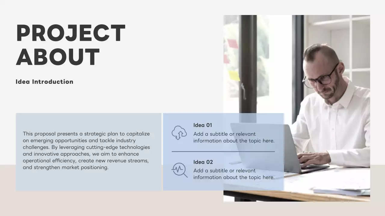 Grey Professional Business Proposal Presentation