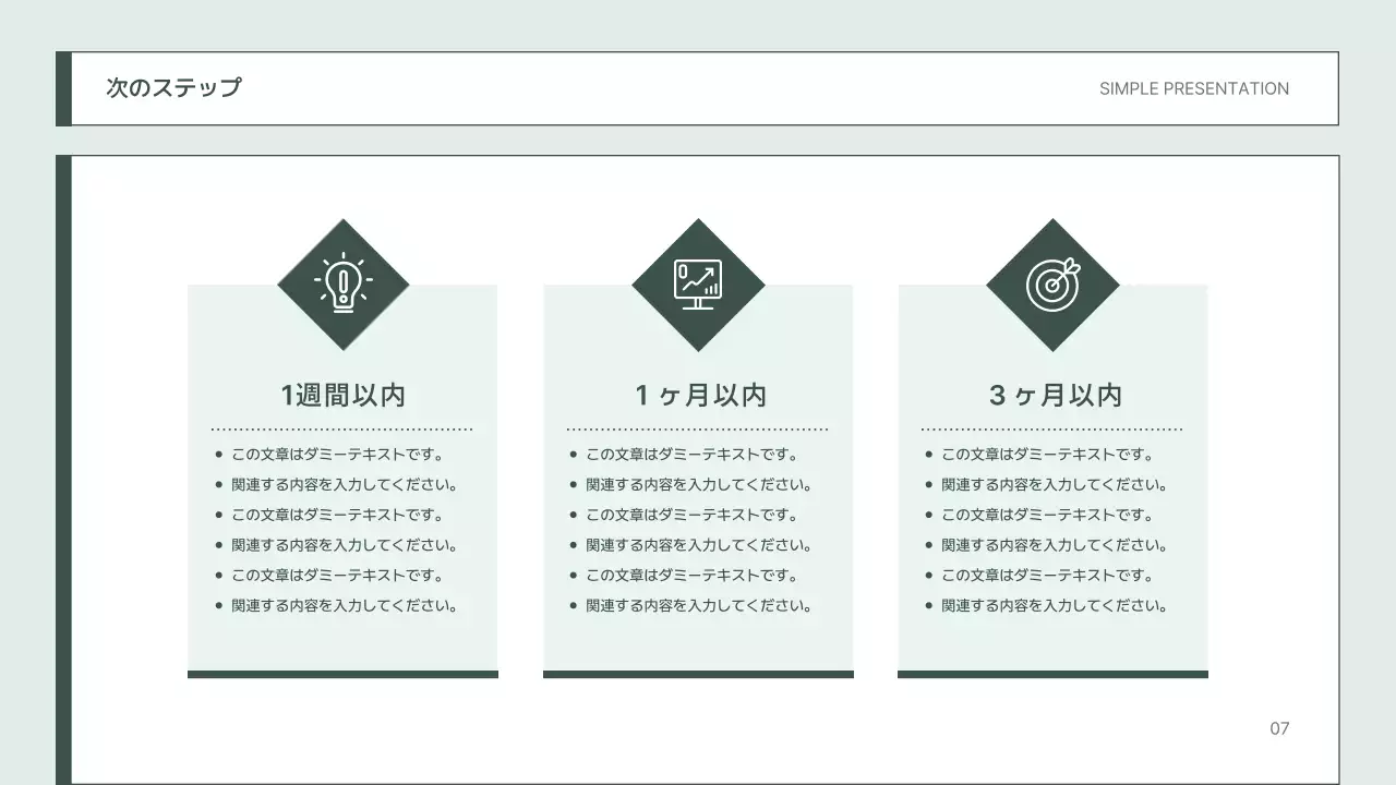 白 シンプル 研修 プレゼンテーション